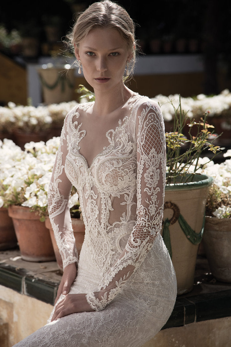 Bridal Gown Made out of Yolanda Lace