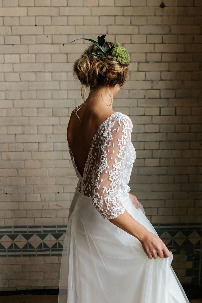 Gabby Ivory Lace Dress5