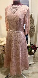 Sinead Dusty Rose wedding guest dress 1