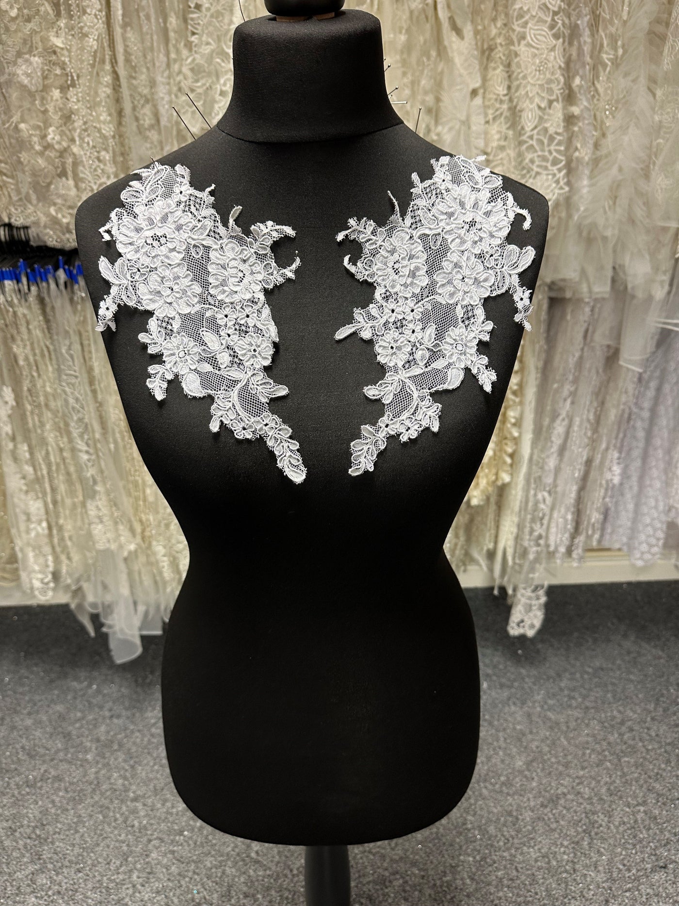 White Lace Appliques