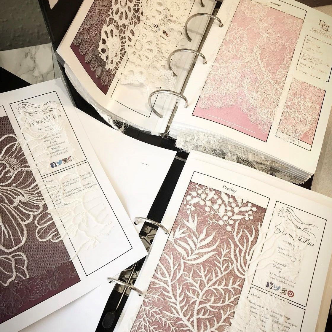 Lace Trim Sample Books