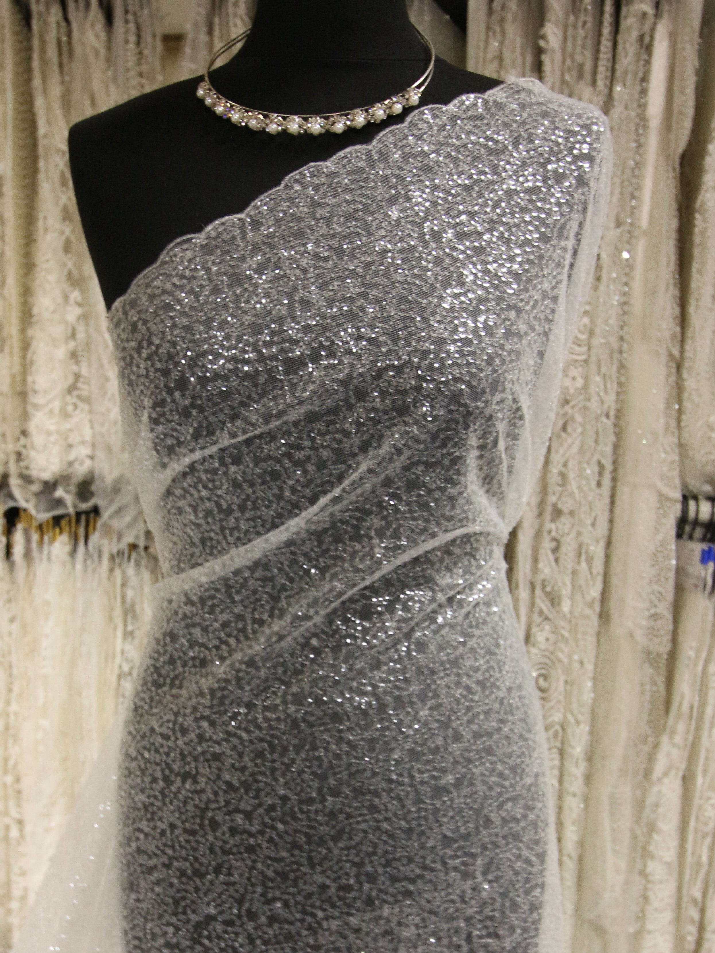 Tulle tissu robe deals