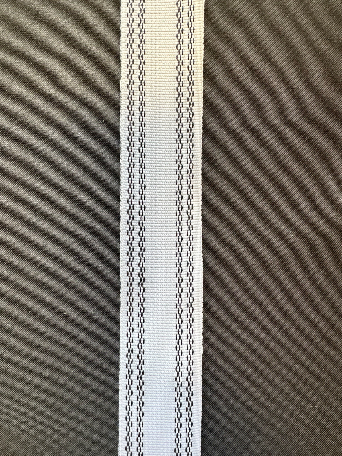 Blanc 25 mm Droit Petersham - A14