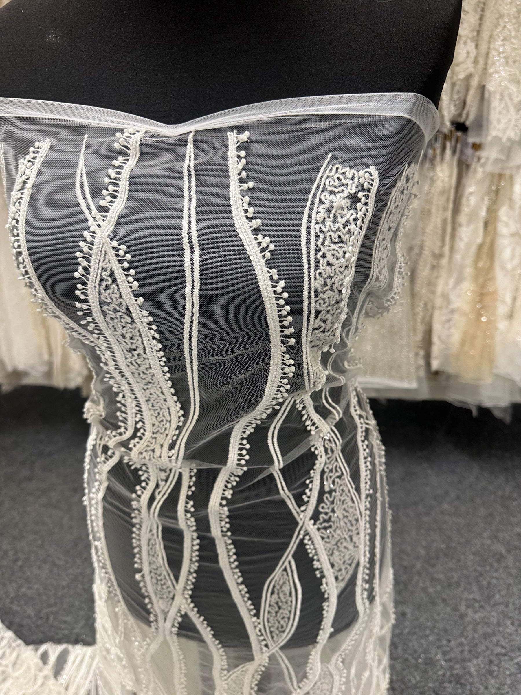 Dentelle Brodée Ivoire - Xanadu