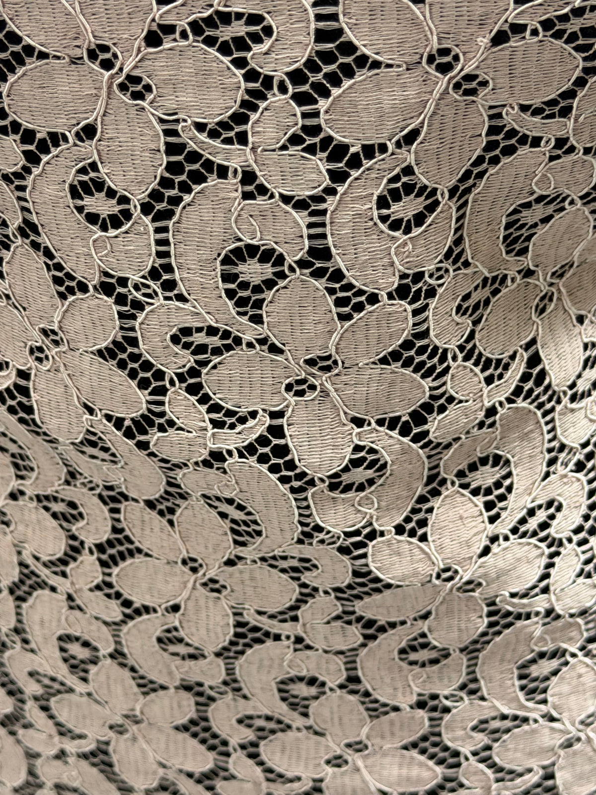Dentelle française avec cordon Rose clair - LA4008