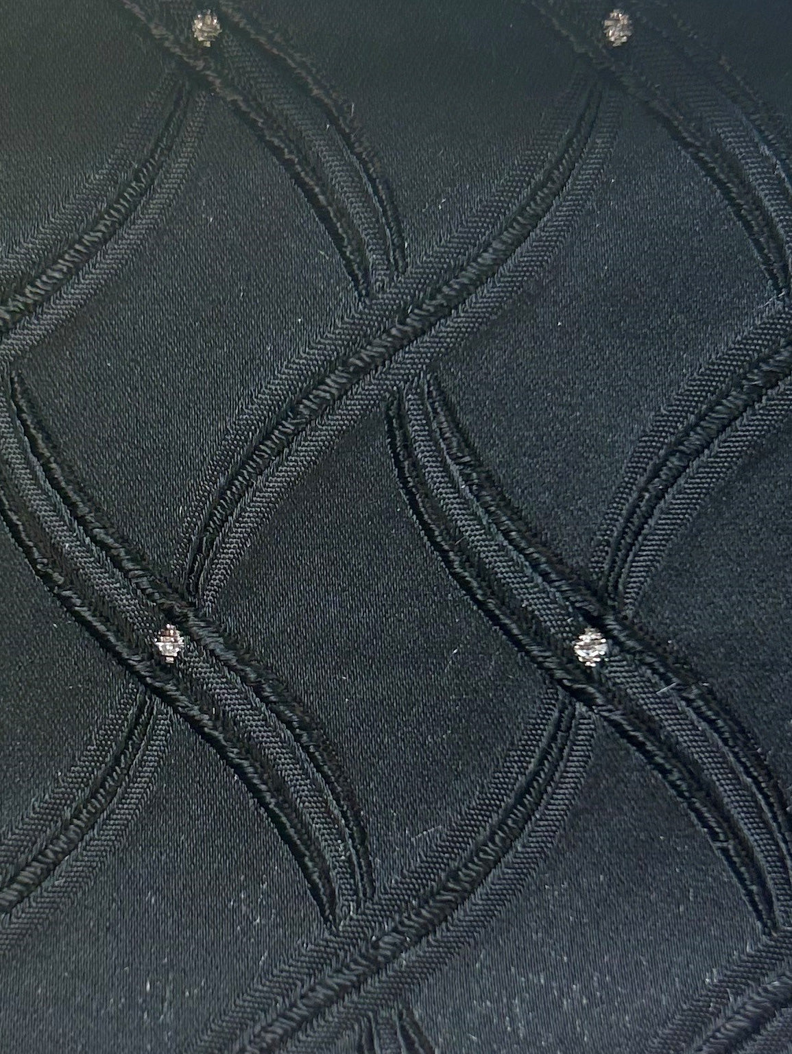 Tissu pour gilet noir - Copenhague