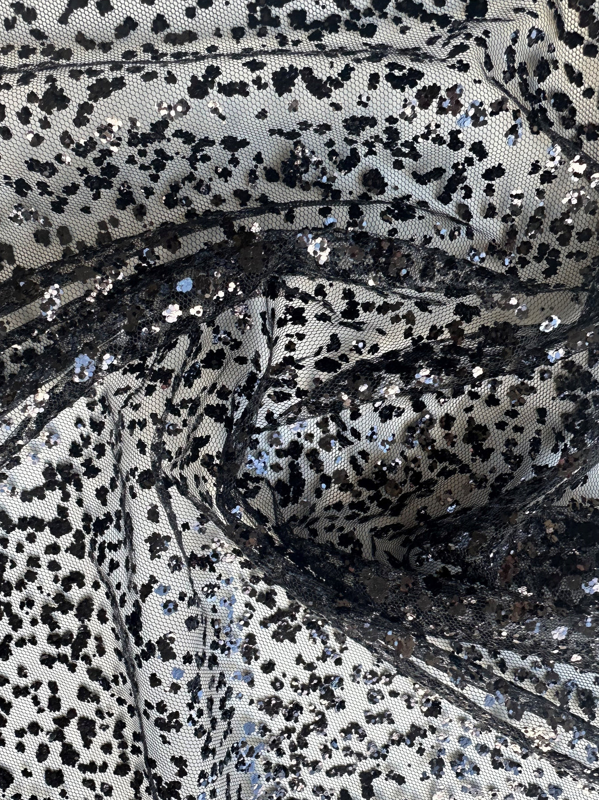 Tulle Noir Pailleté -Débonnair