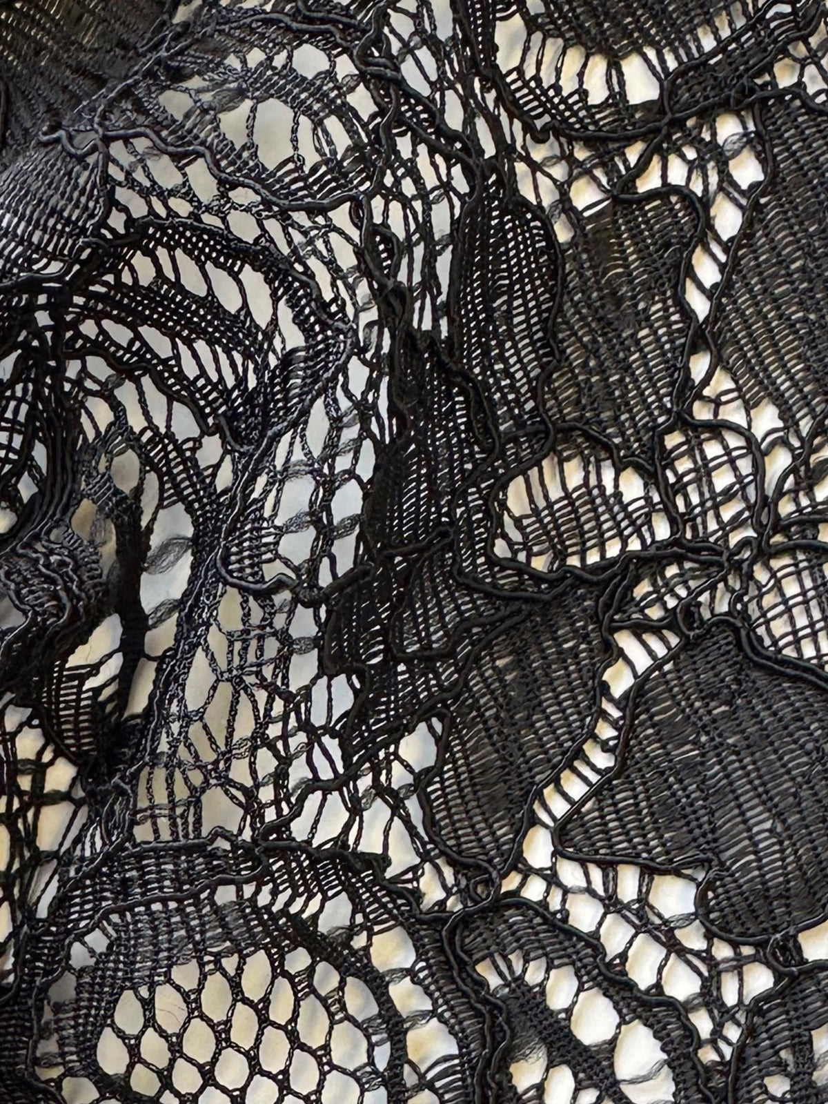 Dentelle noire cordée - Tocca