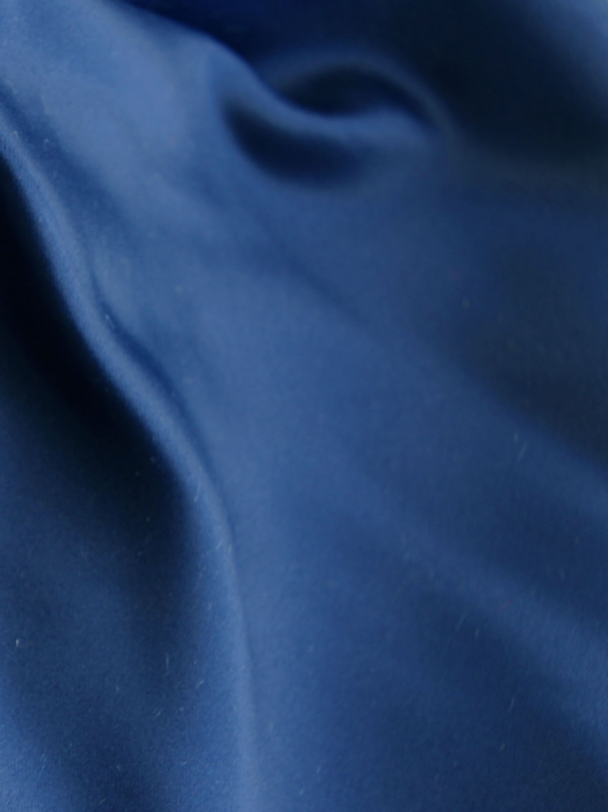 Satin de Soie Bleu Fumé - Splendeur