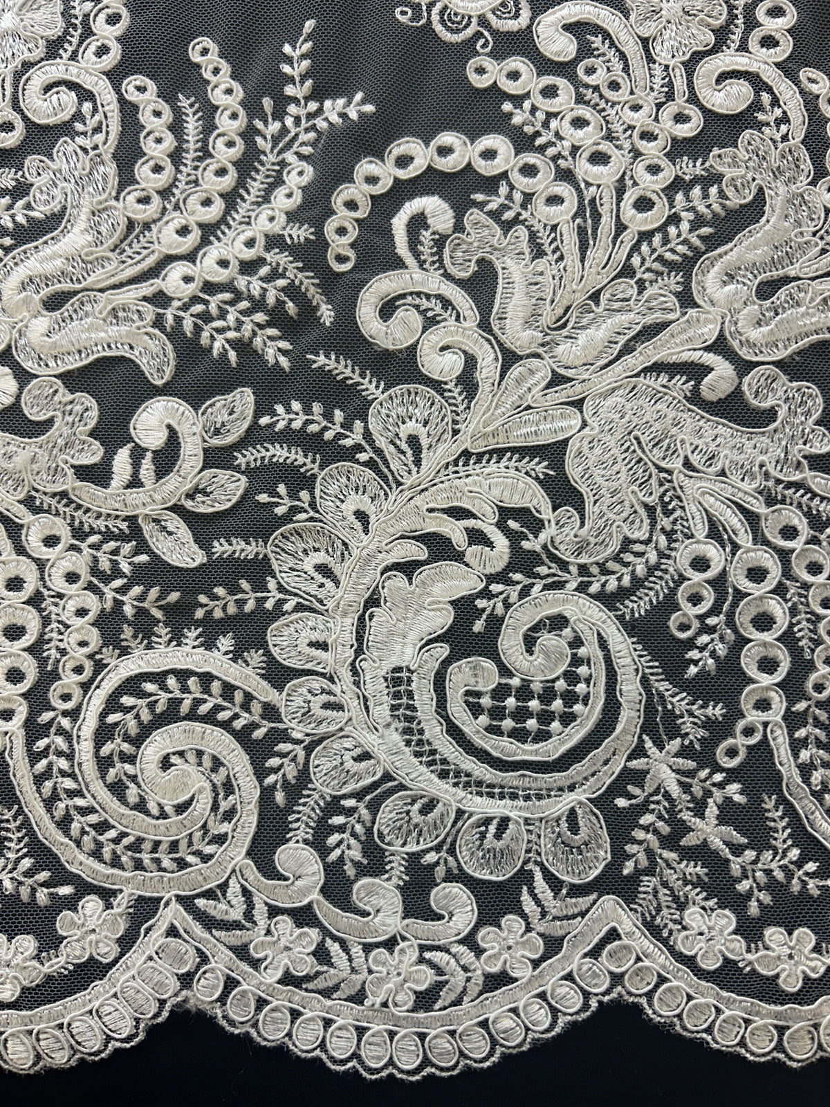 Dentelle Cordonnée Blanche - Boh