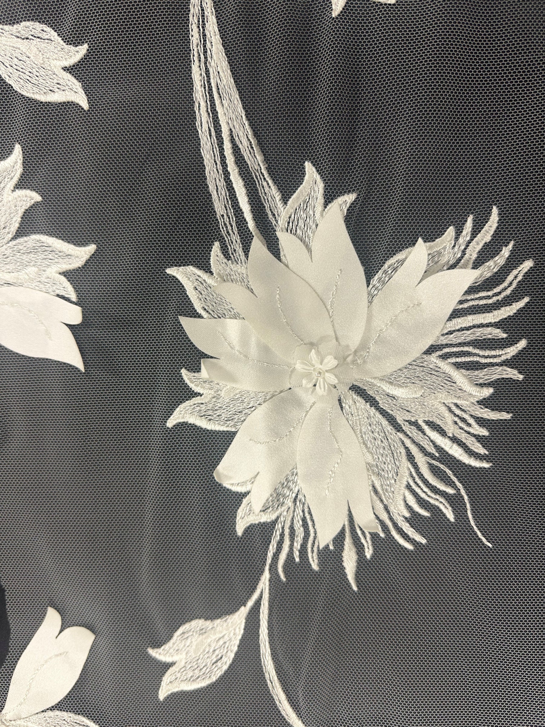 Dentelle 3D Ivoire - Catalina