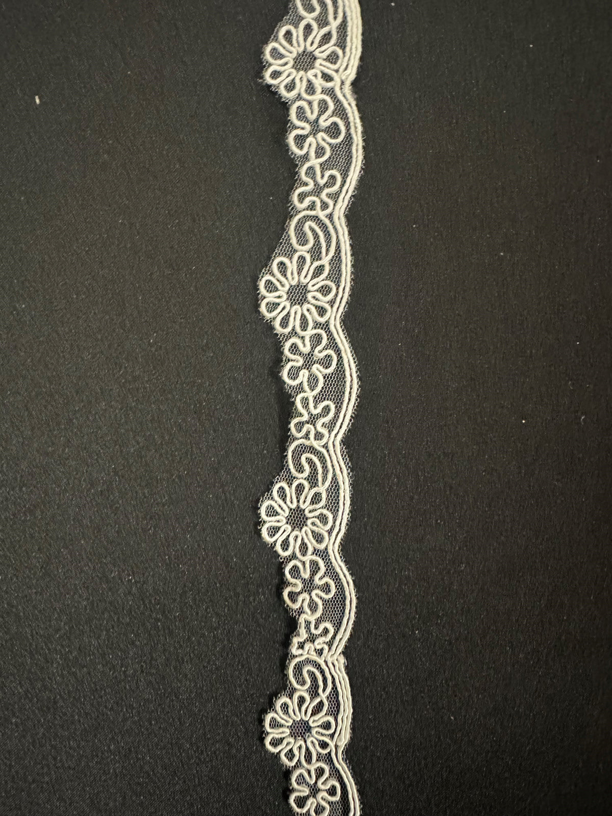 Bordure en dentelle Ivoire Cordée - Celandine