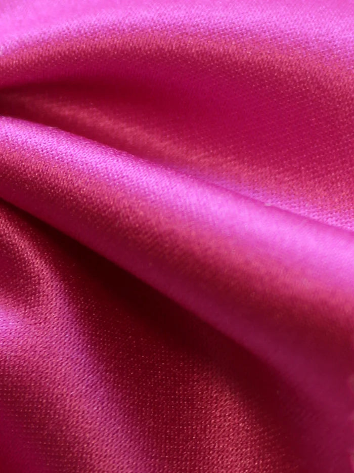 Satin Duchesse Polyester Cerise - Contessa