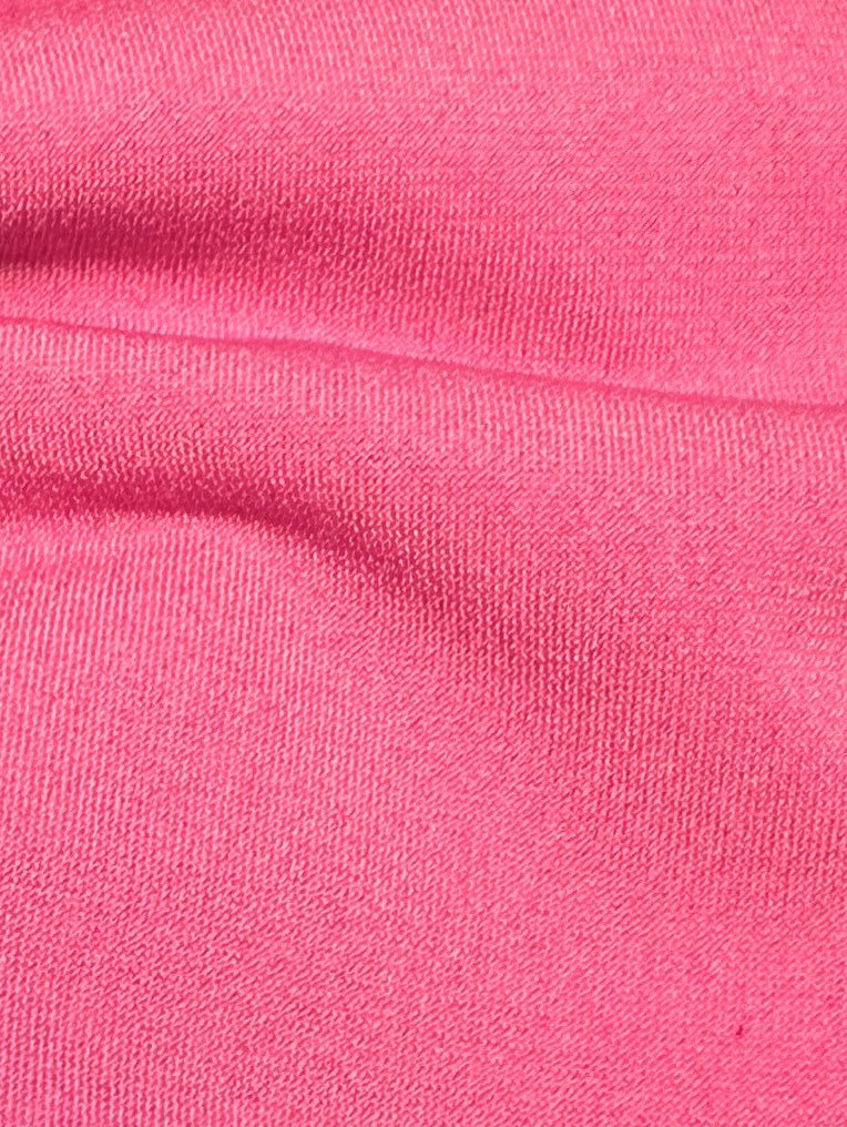 Jersey extensible en polyester Cerise - Roumanie