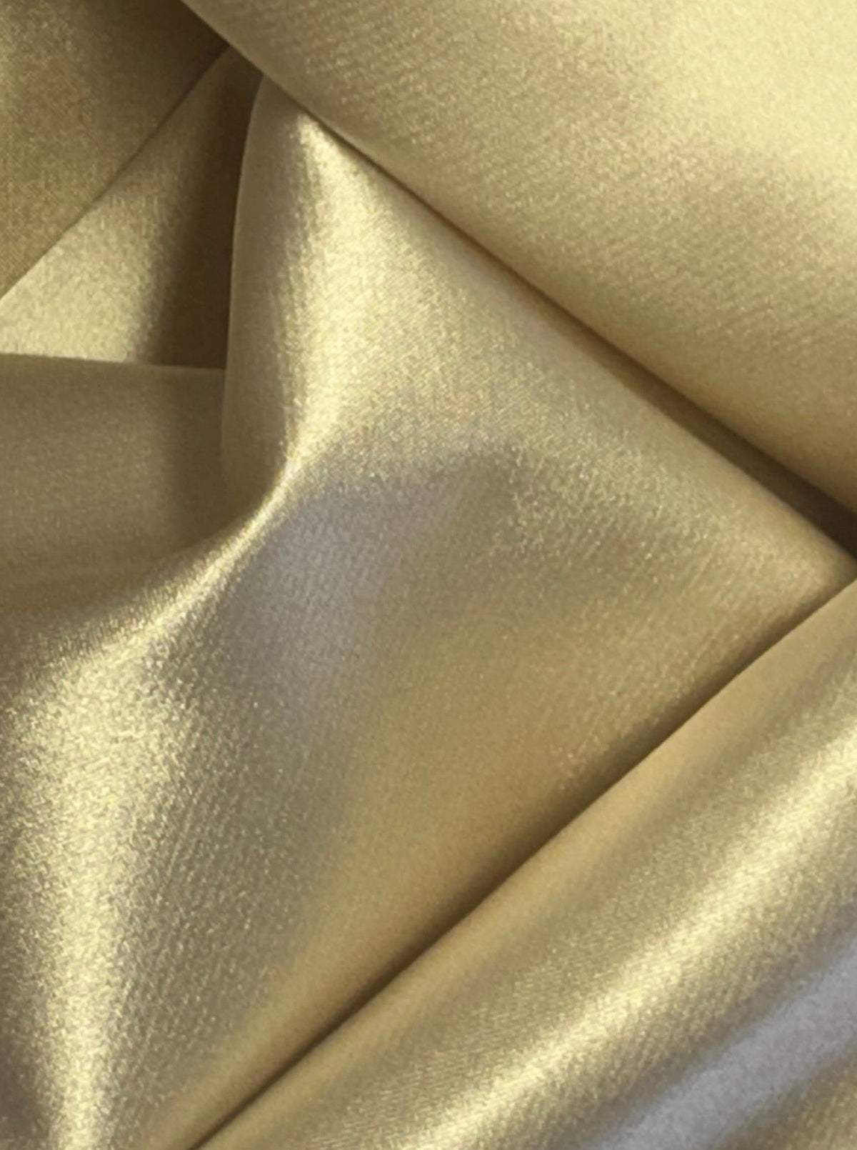 Satin Stretch Polyester Champagne - Empathu