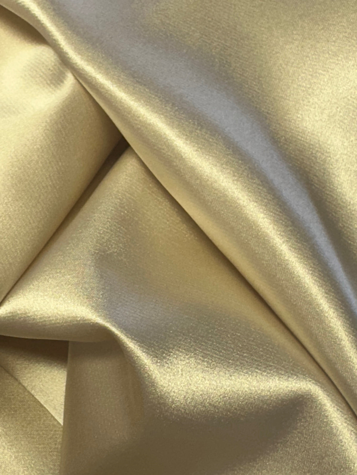 Satin Stretch Polyester Champagne - Empathu