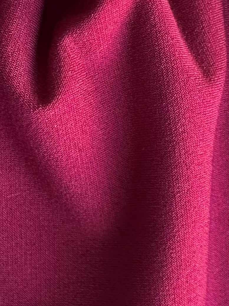 Jersey stretch en polyester bordeaux - Ritual