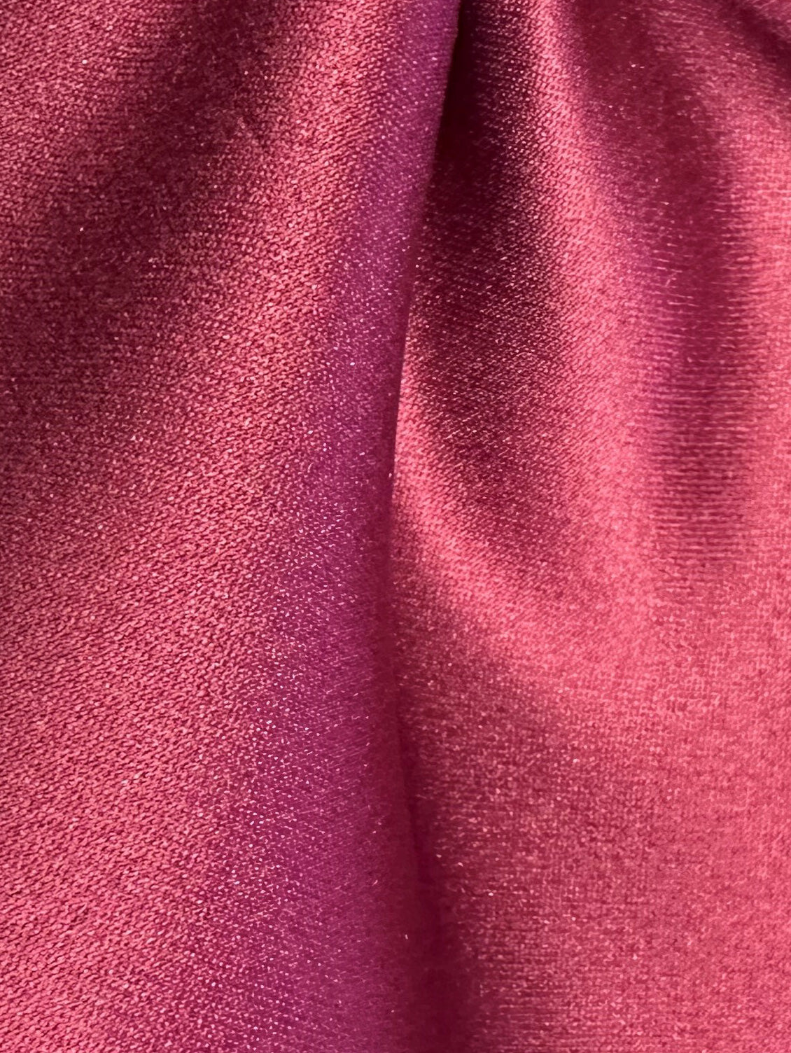 Satin de polyester bordeaux - Mystique