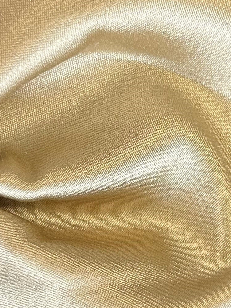 Satin Poly Stretch Café - Cérémonie