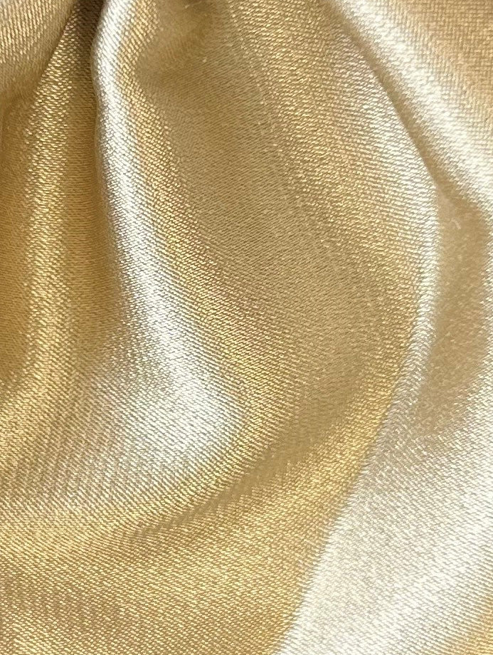 Satin Poly Stretch Café - Cérémonie