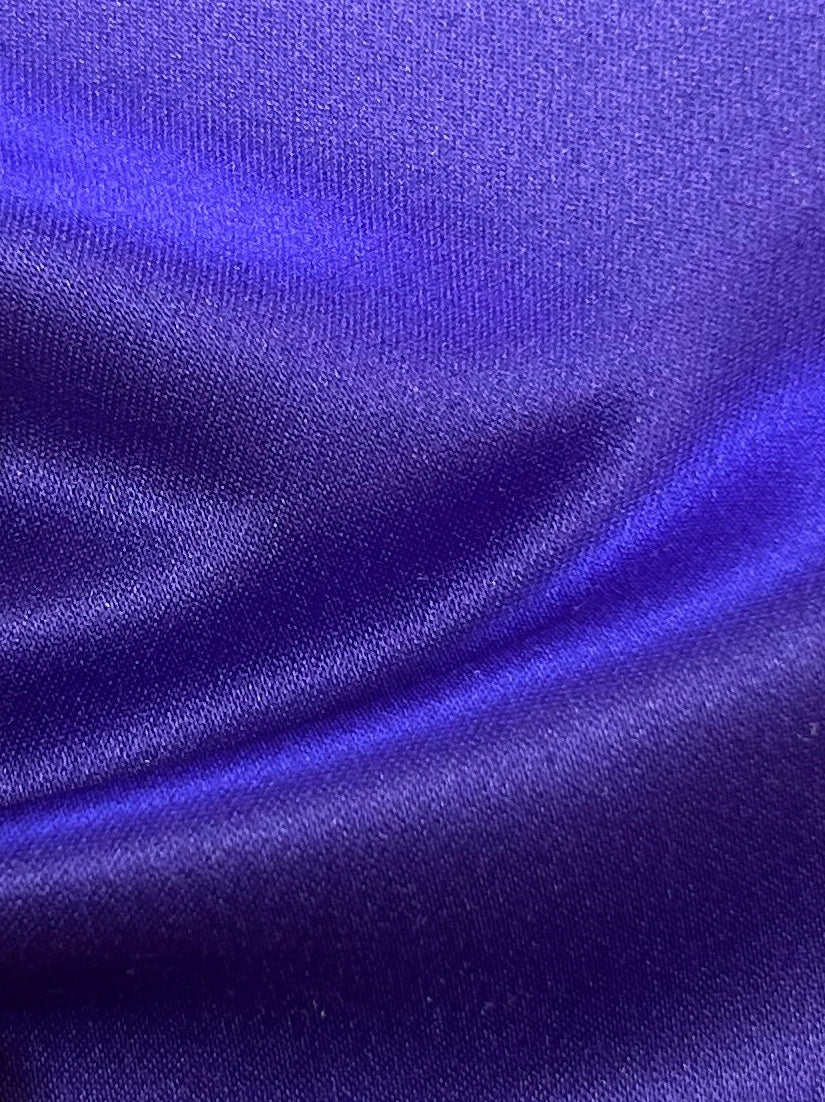 Satin de polyester violet - Scenery