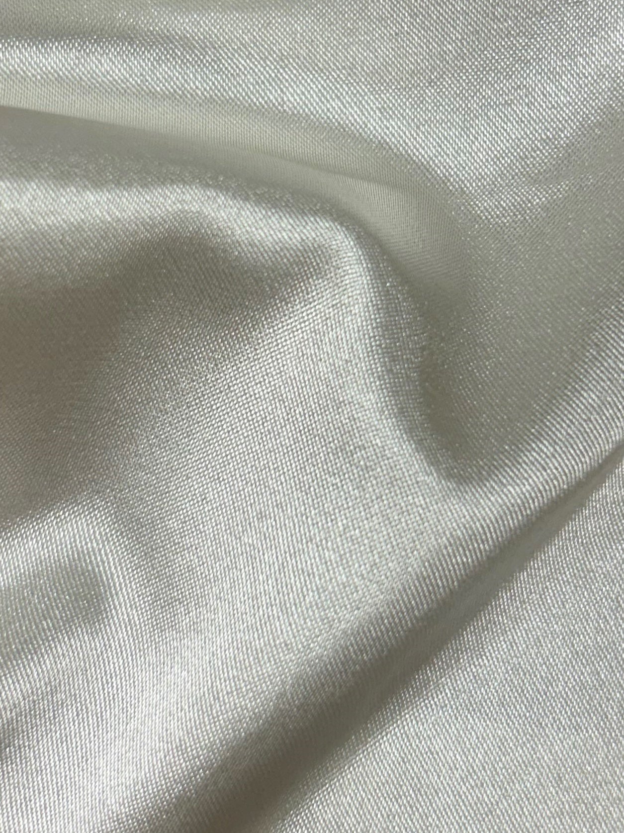 Satin Stretch Polyester Crème - Empathie
