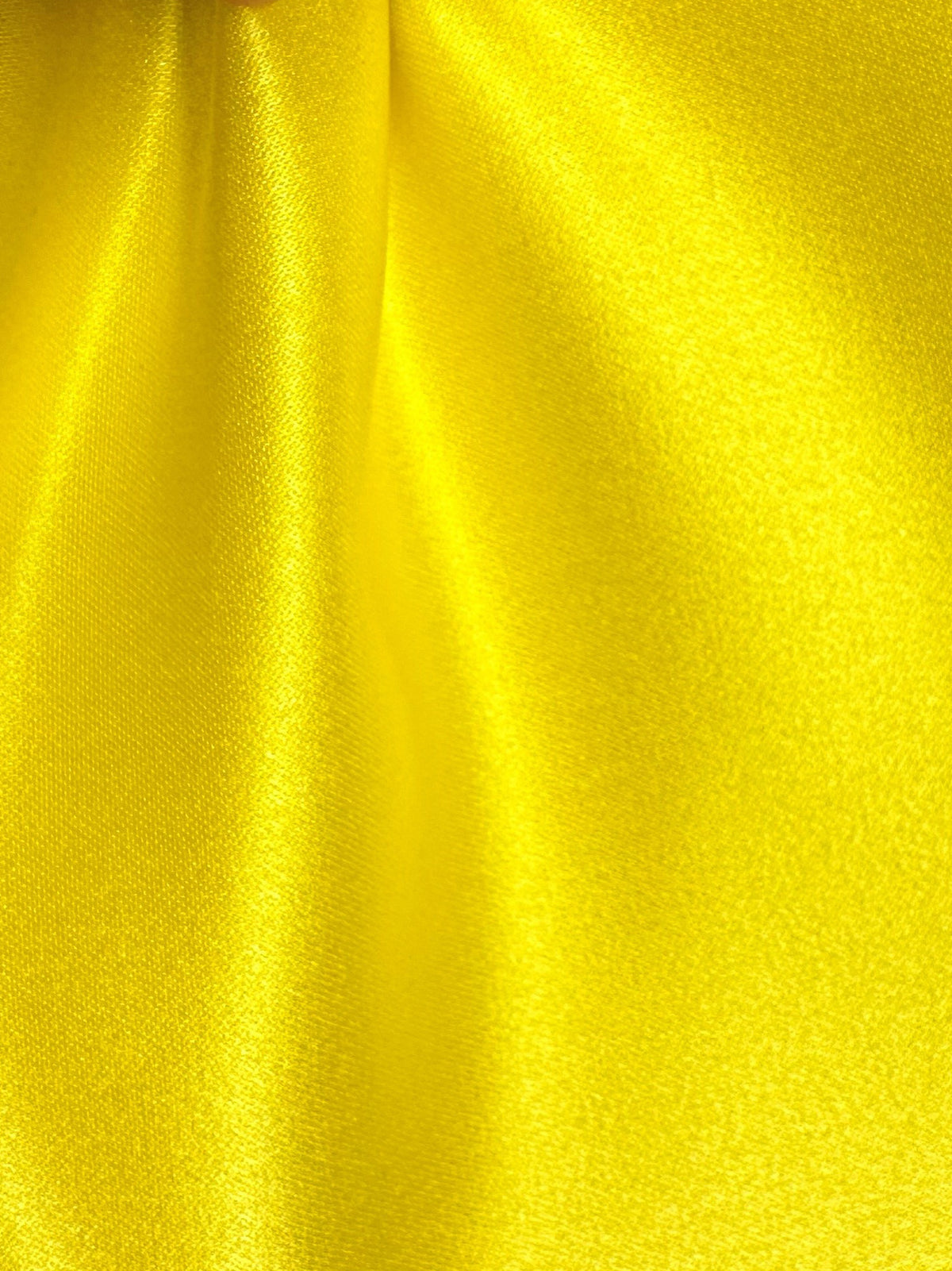 Satin Polyester Jonquille - Classique