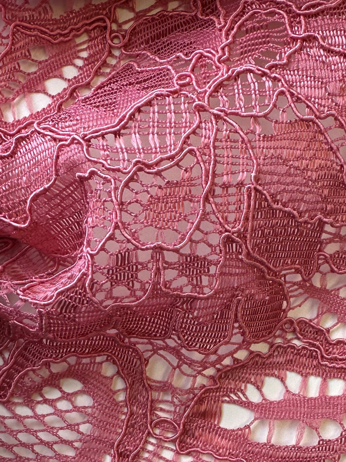 Dentelle Cordée Rose du Désert - Tocca