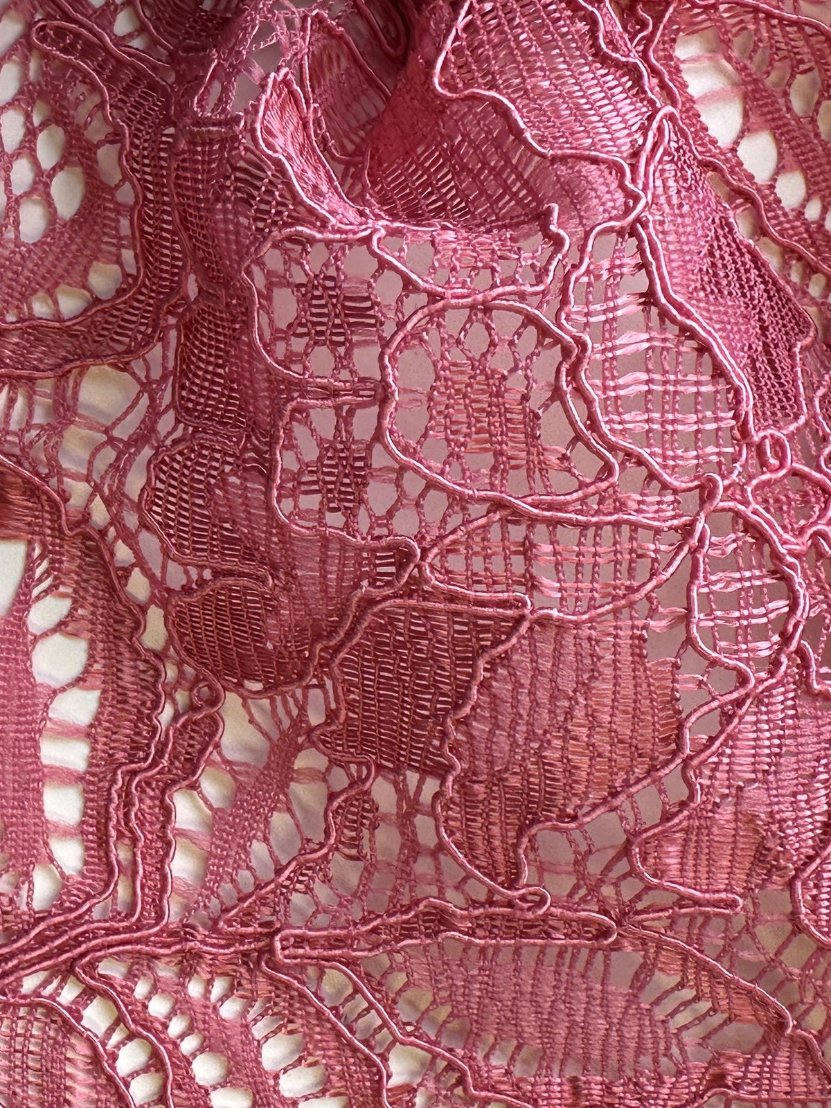 Dentelle Cordée Rose du Désert - Tocca