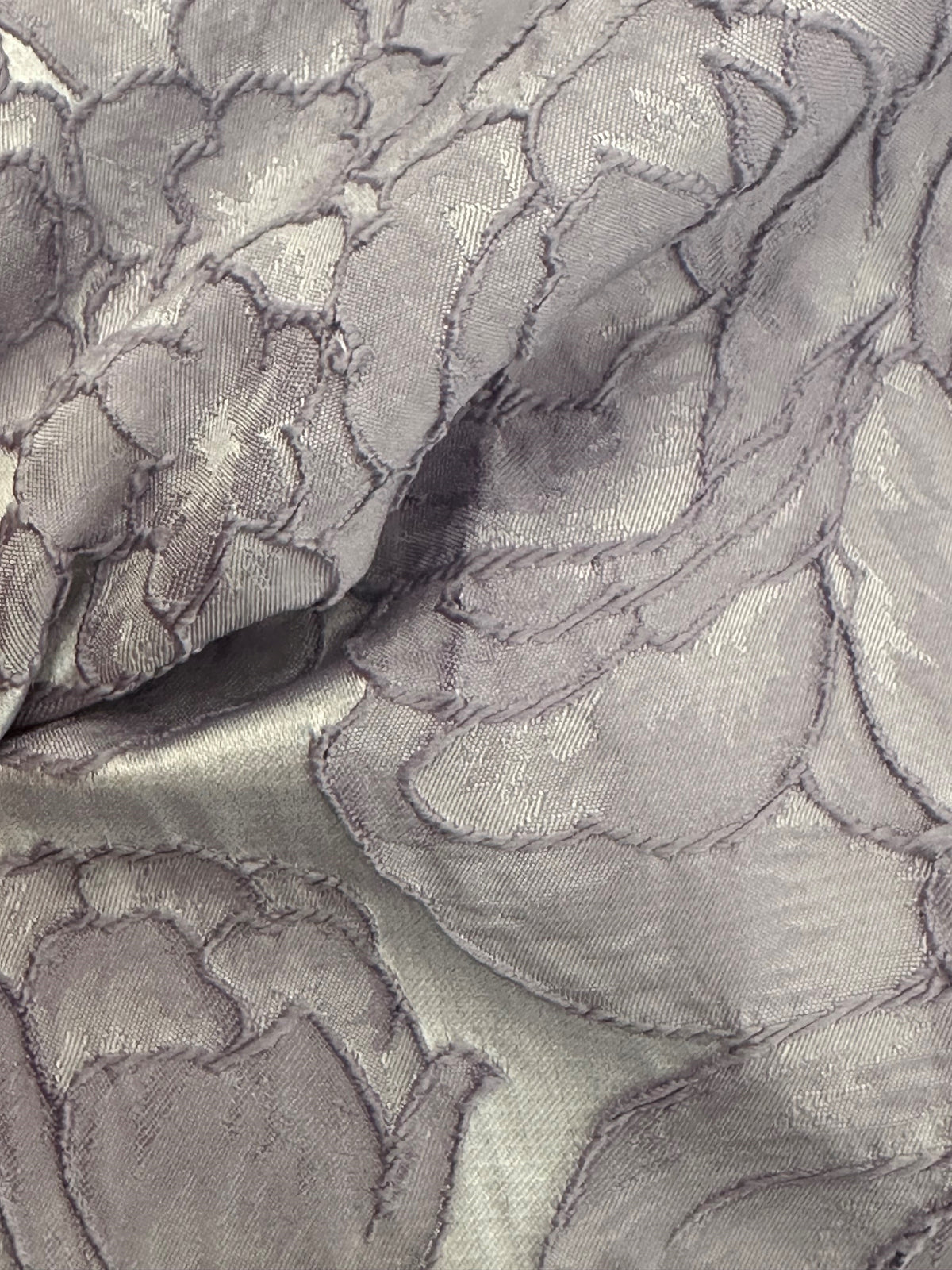 Jacquard texturé lavande - Débat