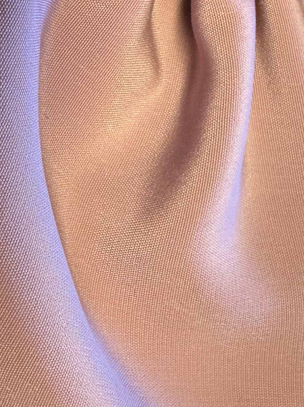 Satin polyester rose poudré léger - Jamaïque