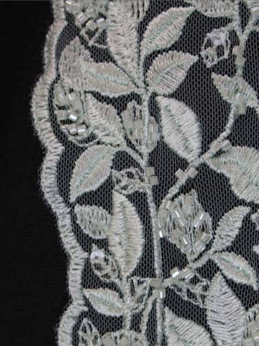 Tulle brodé de perles Willow - EB1058