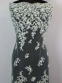 Tulle brodé de perles Willow - EB1058