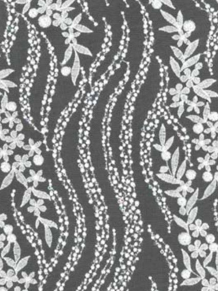 Ivory Sequin Lace - EB3051