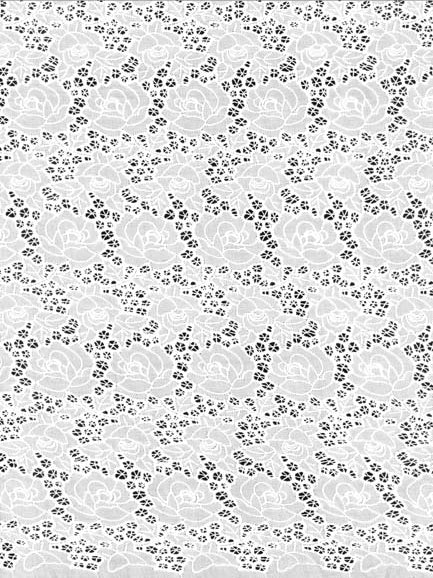 White Emb Cotton - EB6001