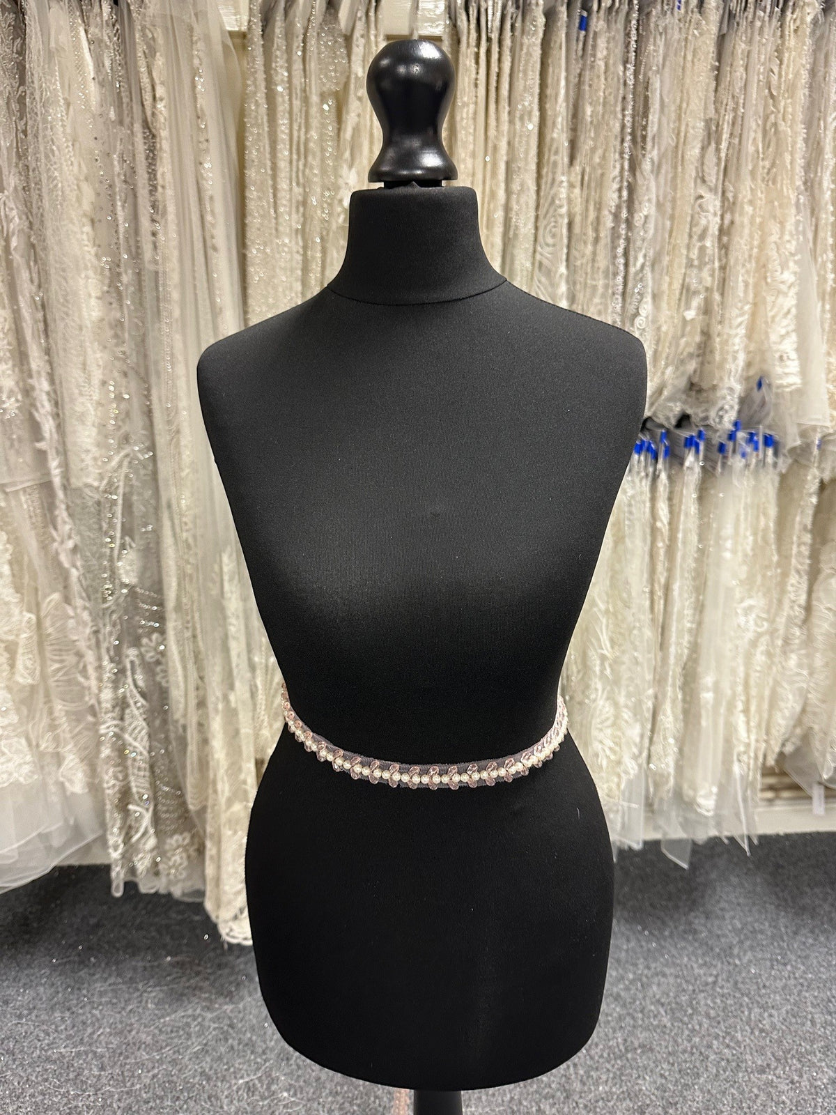 Garniture en cristal rose - EH2023