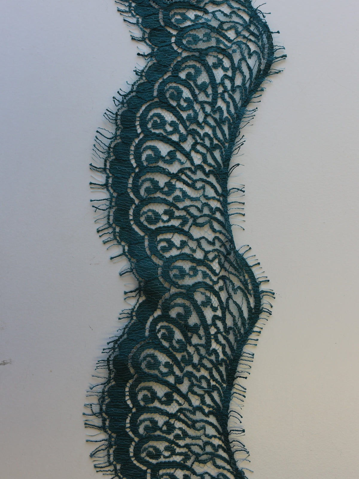 Bordure de dentelle vert émeraude - Felicity