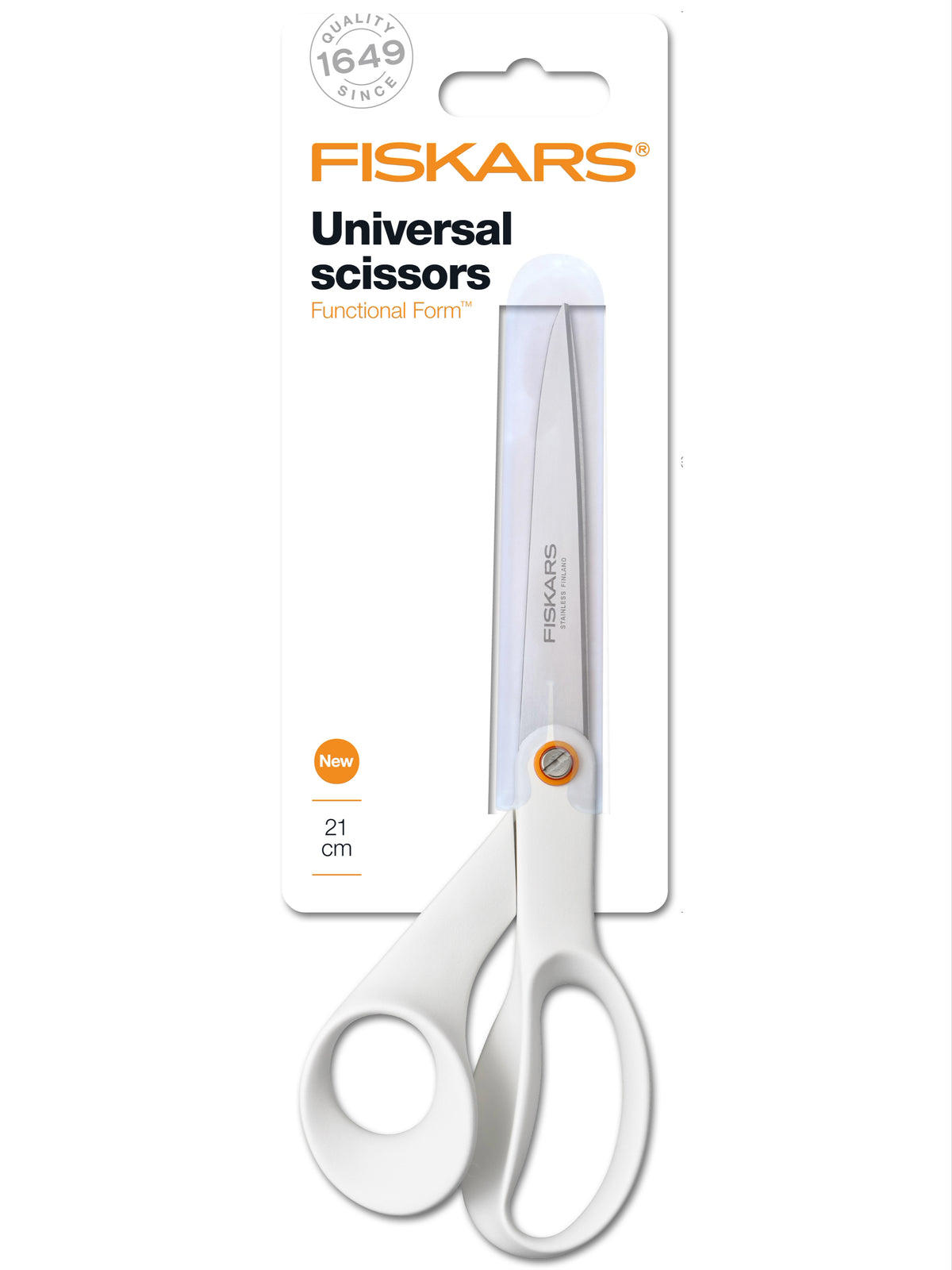 Ciseaux universels Fiskars Function Form blancs - SC0026