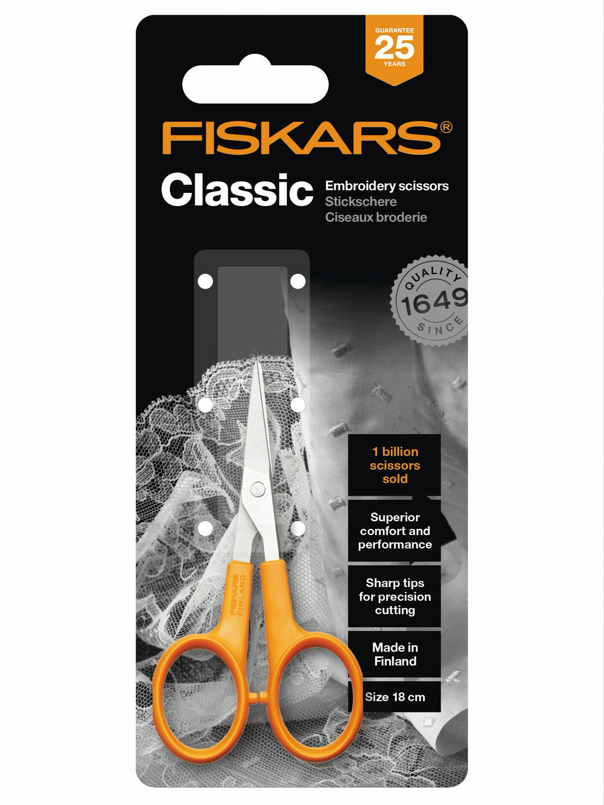 Ciseaux à broder Fiskars 10 cm - S7