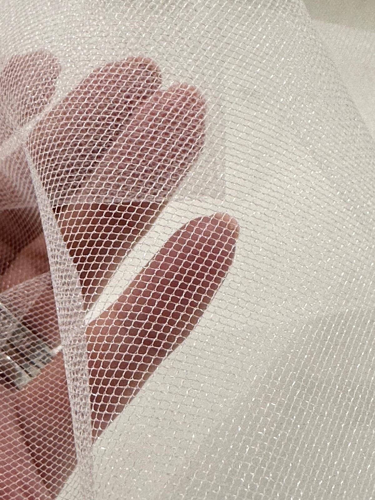 Tulle Voile Crème - Sparkle