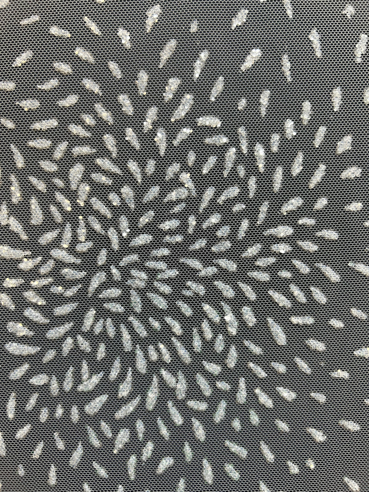 Tulle pailleté ivoire - Florentine