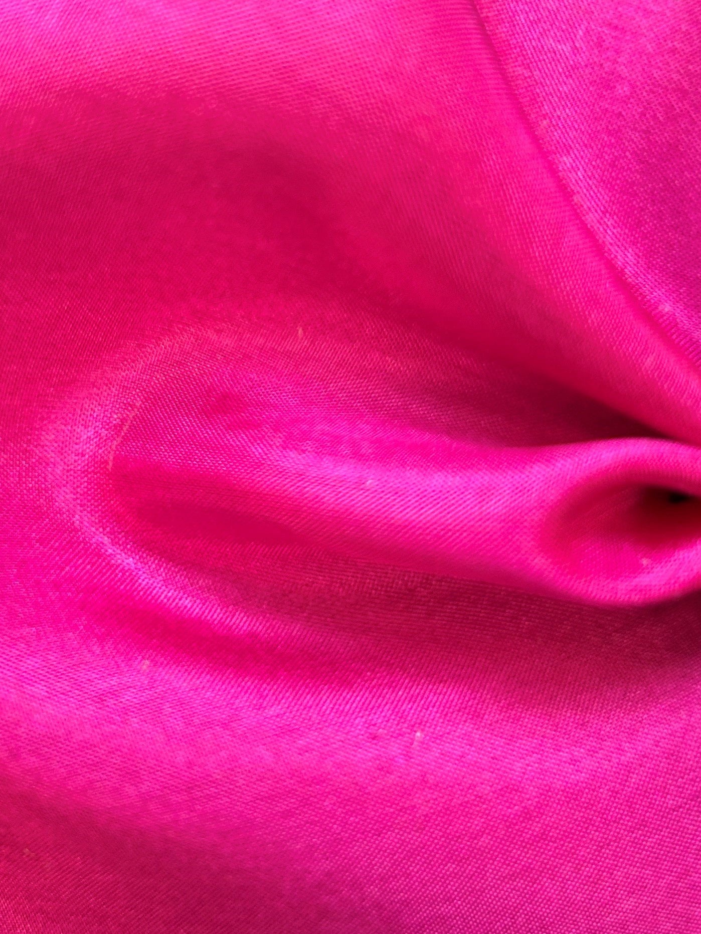 Habotai en Soie Fuchsia - Mosaic