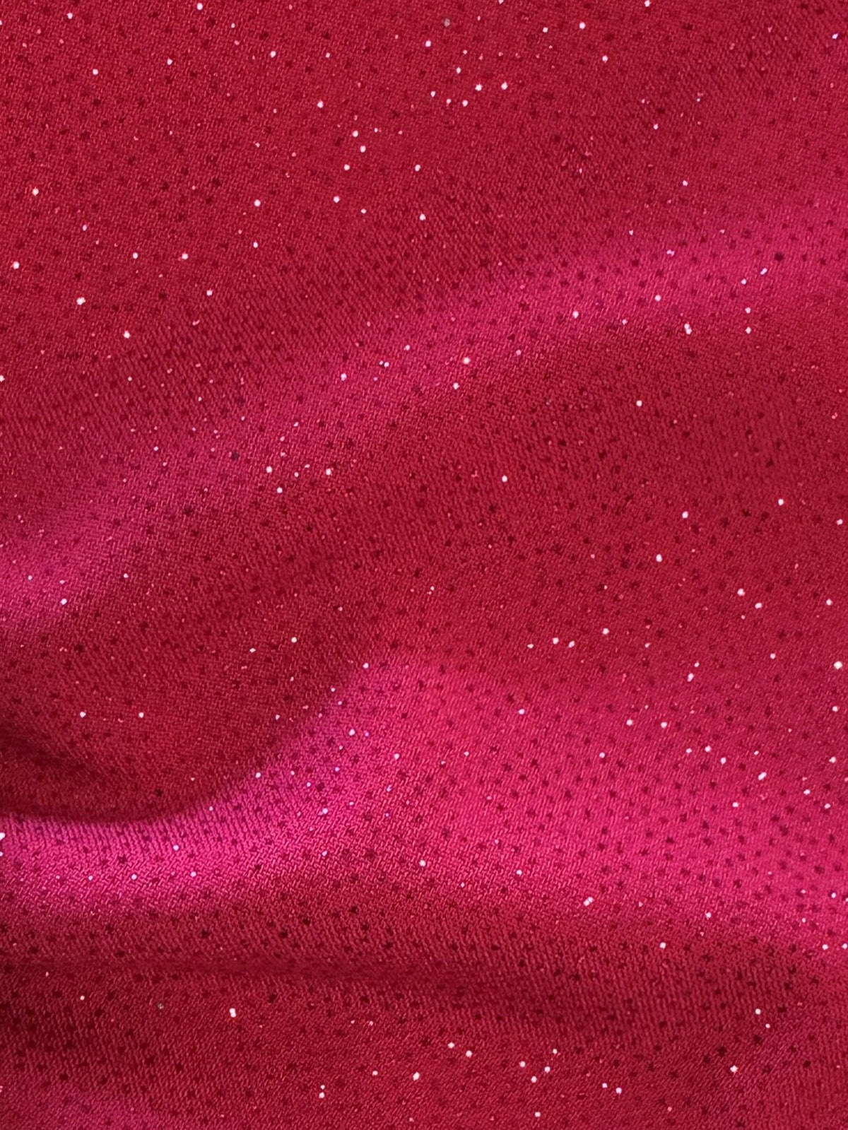 Tissu jersey fuchsia pailleté - Dazzle