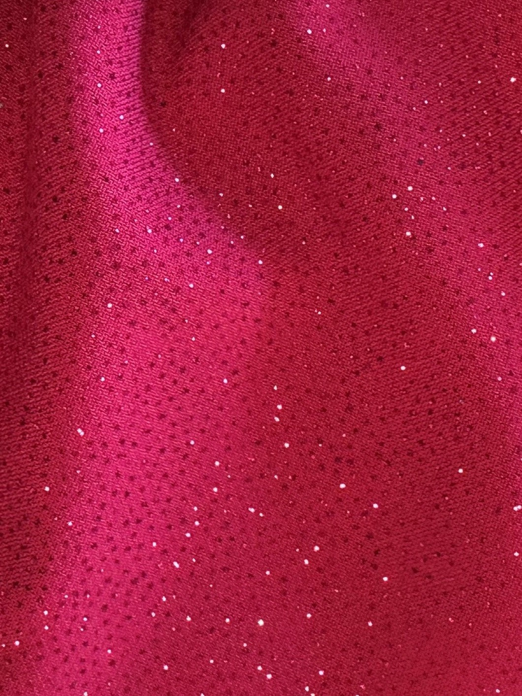 Tissu jersey fuchsia pailleté - Dazzle