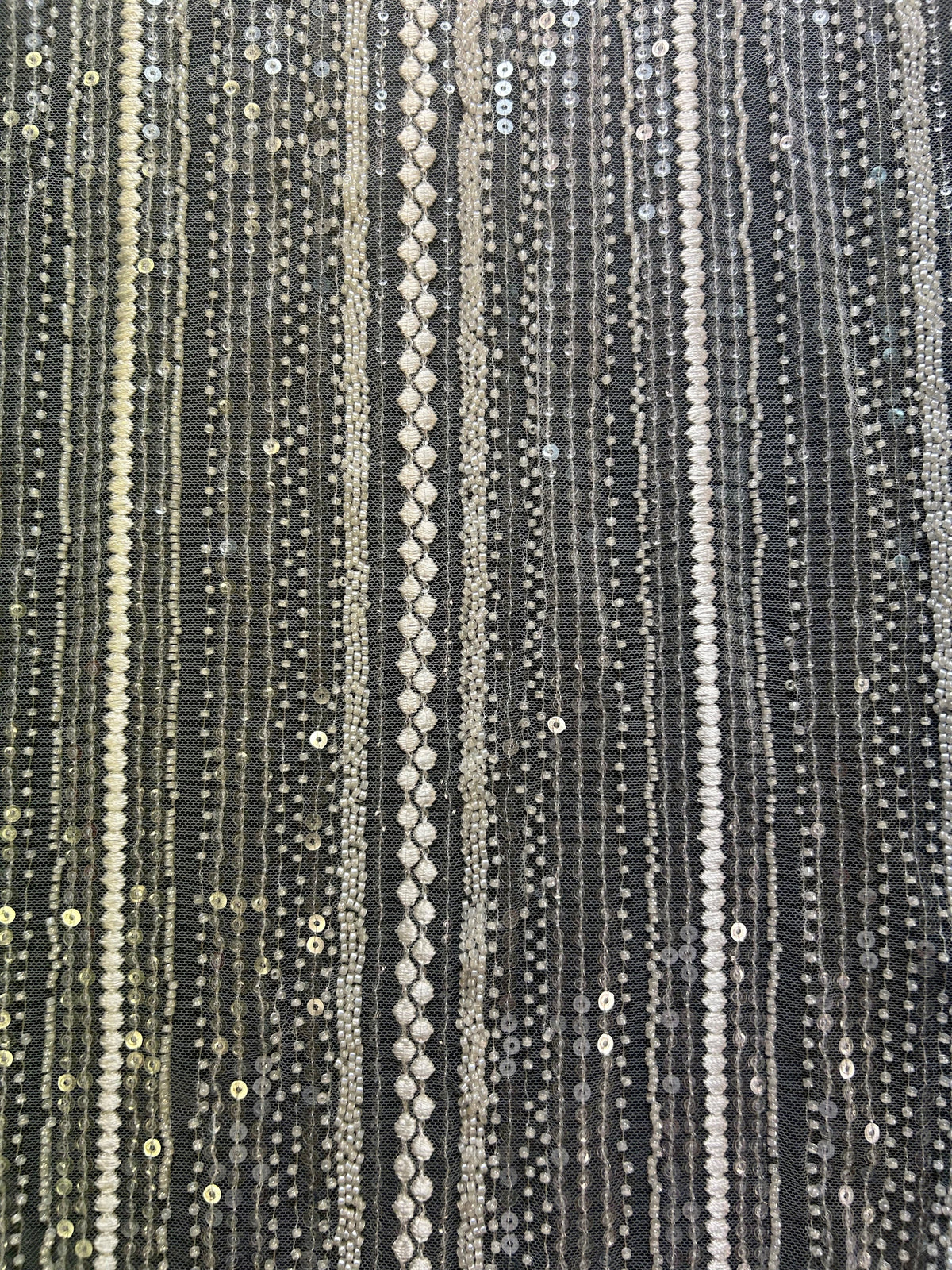 Dentelle Perlée Ivoire - Garance