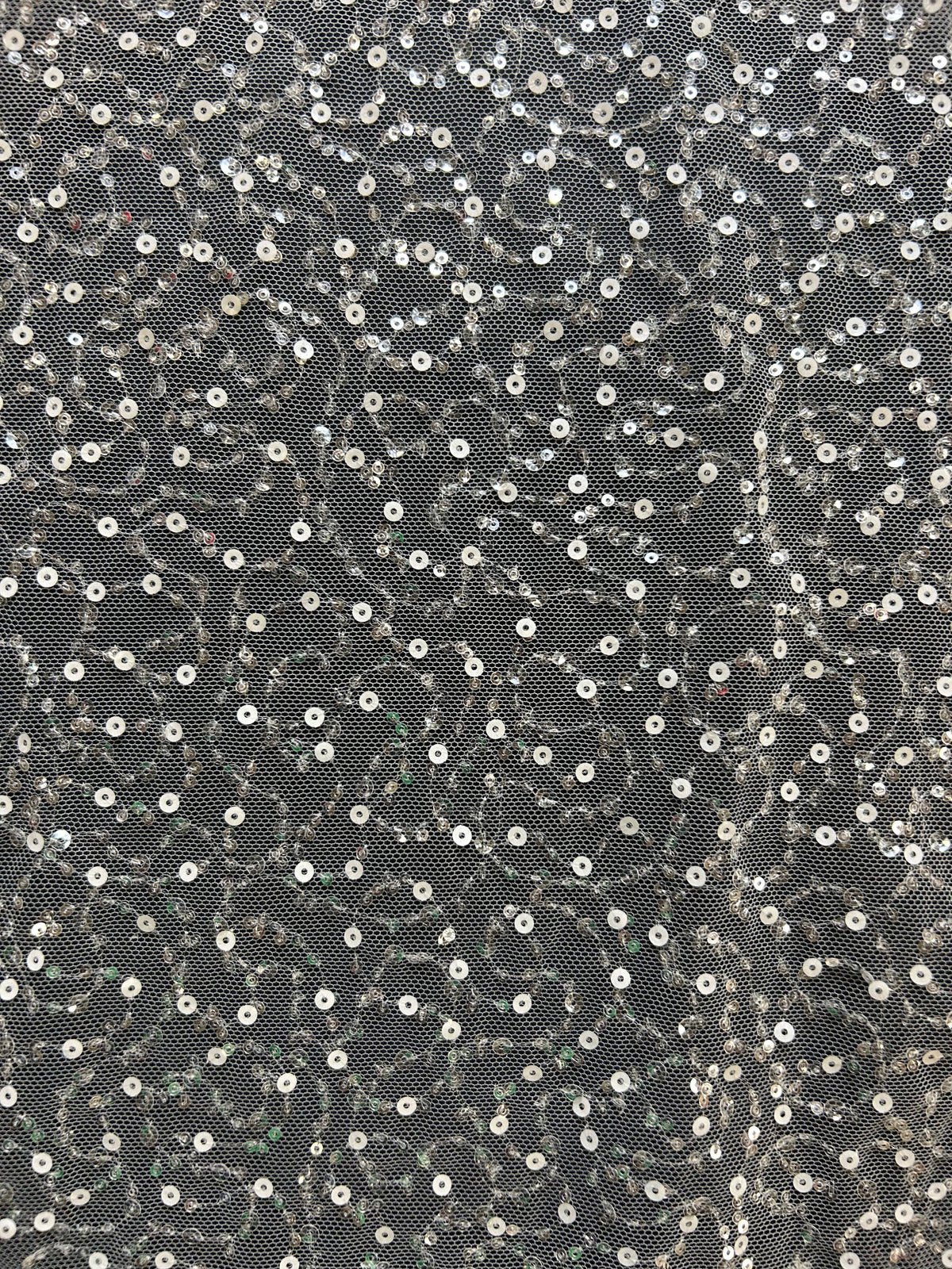 Tulle ivoire avec sequins - Graziella