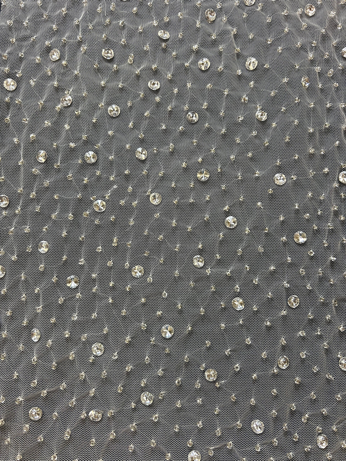 Dentelle ivoire perlée – Haru