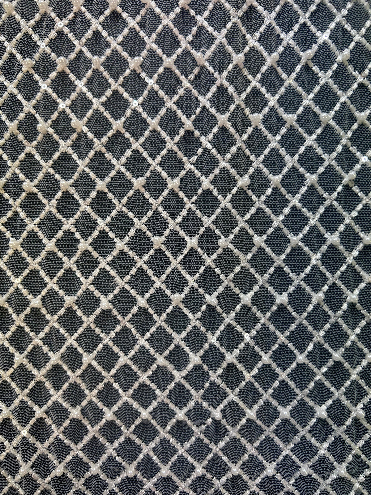 Dentelle Brodée Ivoire - Horatio