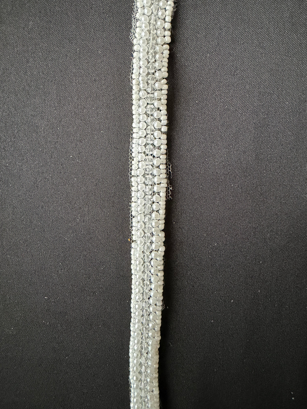 Ivory Beaded Dress Trim - EH2041