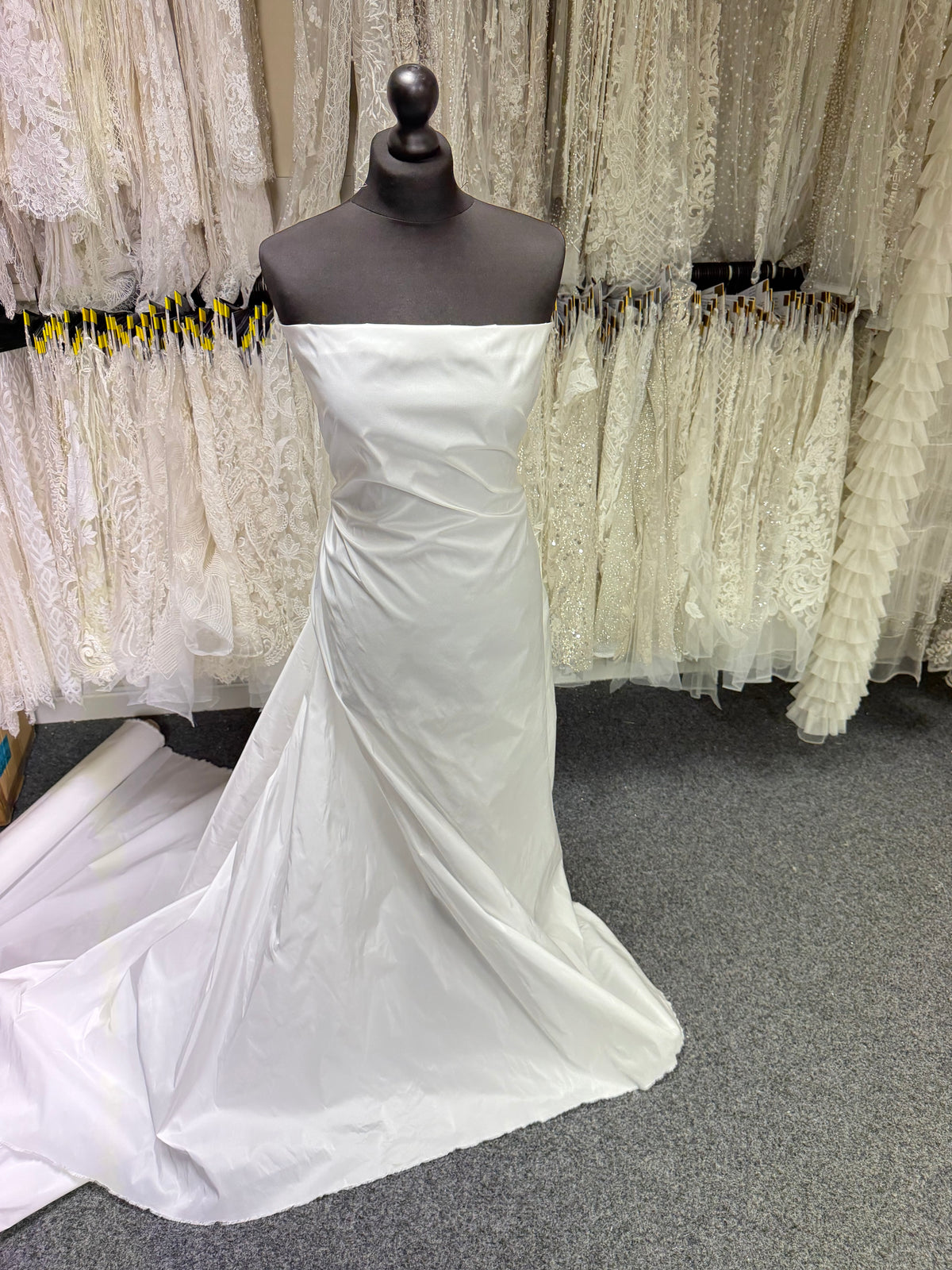 Taffetas blanc 100% polyester - Ramsay